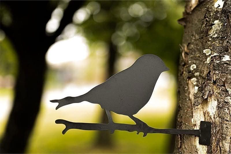 Silhouette Tree Decoration (Single Bird)