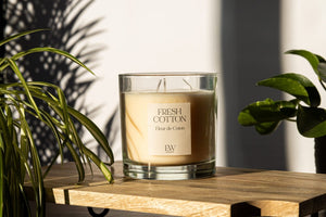 45 Hour 3 Wick Fresh Cotton Candle