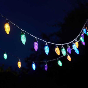 MultiPower Pine Cone String Lights - Set of 30