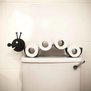 Caterpillar Toilet Roll Holder