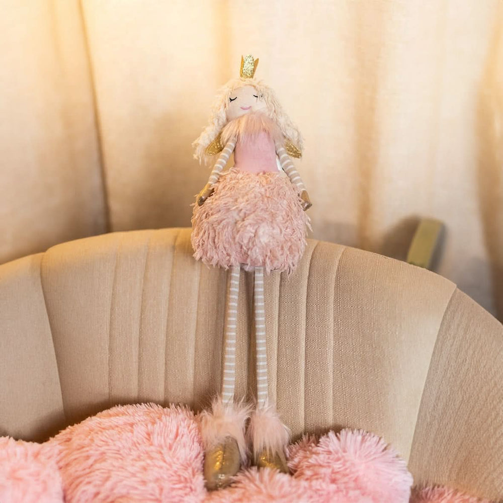 Decorative Pink Fairy Princess Figure - Standing