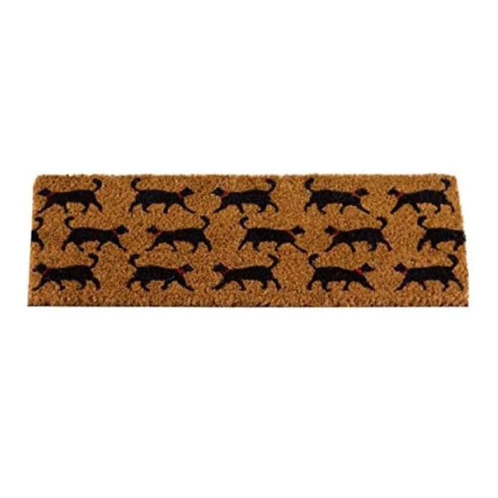 Cats Non Slip Natural Coir Hallway Indoor Doormat