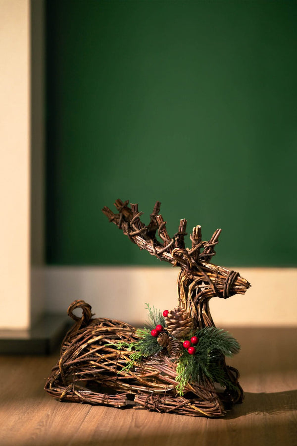 LED Laying Deer Christmas Decoration