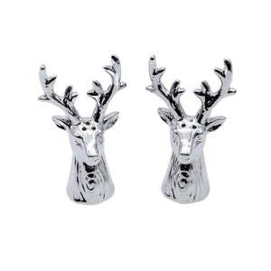 Stag Head Salt and Pepper Shaker Pots