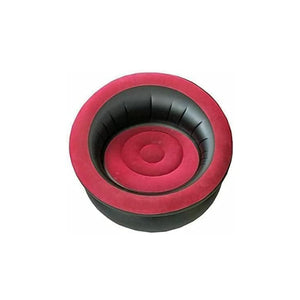 Black & Red Single Person Inflatable Chair