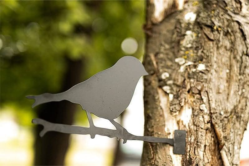 Silhouette Tree Decoration (Single Bird)