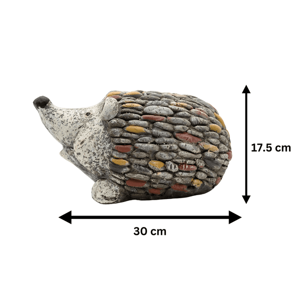 Stone Effect Hedgehog Statue