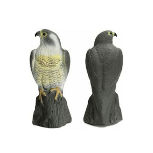 Multicoloured Realistic Garden Ornament Falcon Bird Deterrent