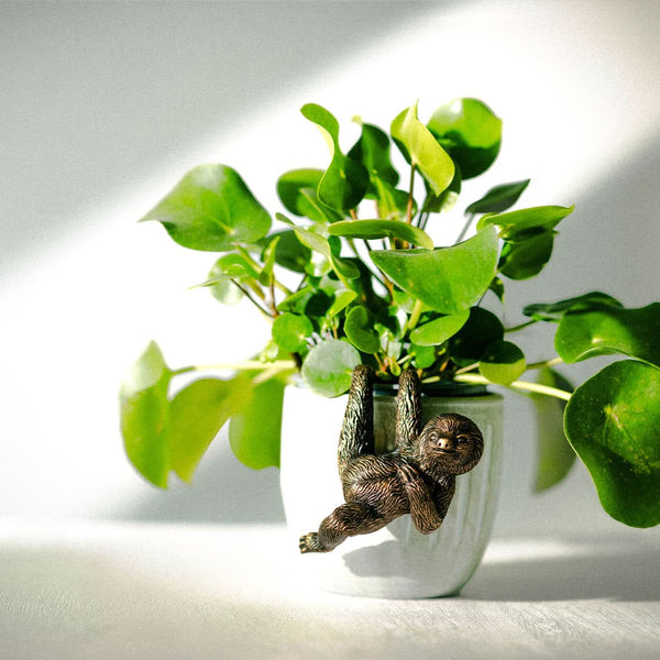 Sloth Plant Pot Hanger Decorative Garden Ornament