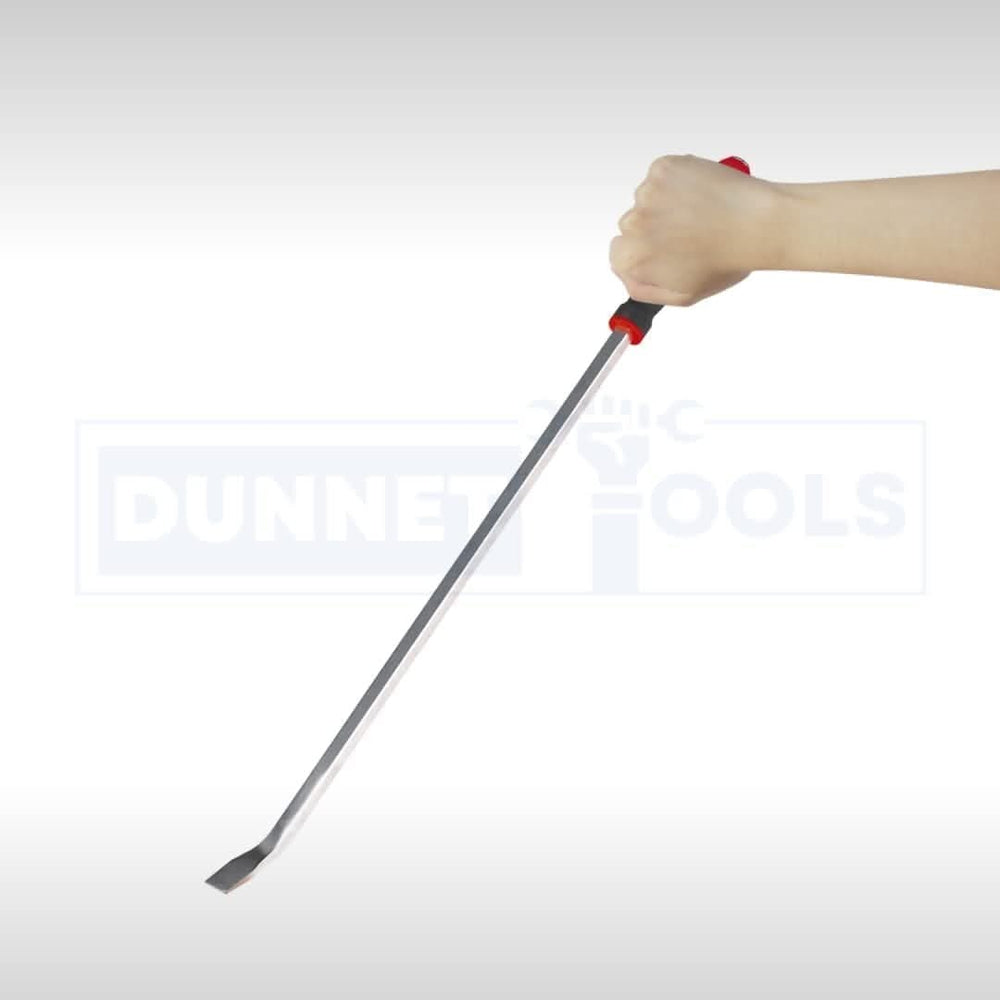 36" Pry Bar 30° Angle Alloy Steel Soft Grip Pry Crow Bar Rubber Grip Handle