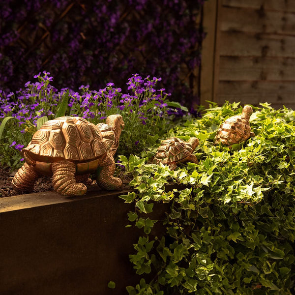 Tortoise Family Garden Ornament 3pc