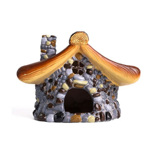 Resin Frog House Garden Ornament