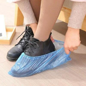 Durable Disposable Overshoe Waterproof Shoe Covers 18pc