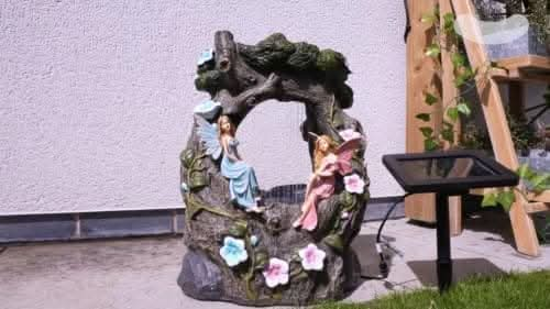 Magical Fairy Solar Powered Water Fountain