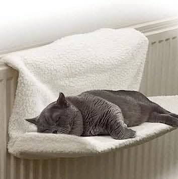 Cat Small Dog Pet Radiator Bed Warm Fleece