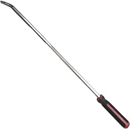 36" Pry Bar 30° Angle Alloy Steel Soft Grip Pry Crow Bar Rubber Grip Handle