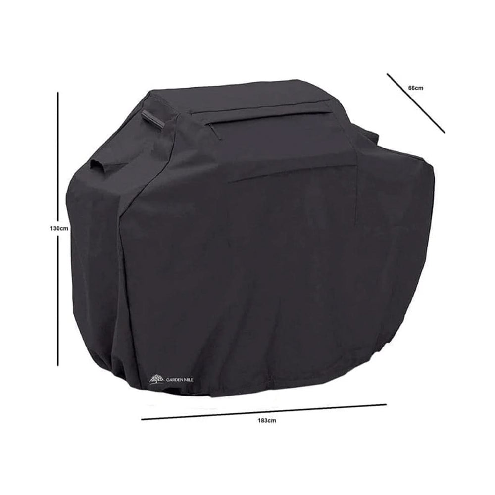 Black Waterproof BBQ Cover