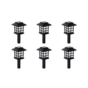 6x Oriental Solar LED Lanterns Set