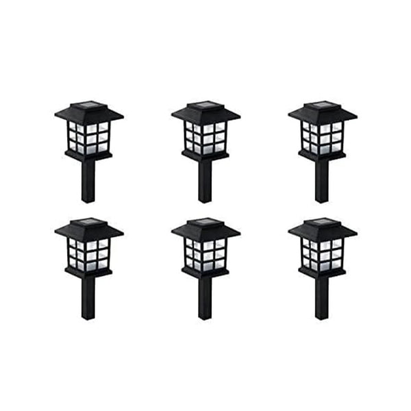 6x Oriental Solar LED Lanterns Set