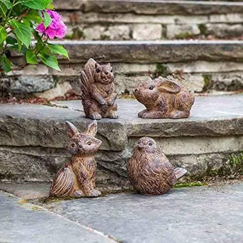 Woodland Creatures Garden Ornaments -  Resin Rabbit Only