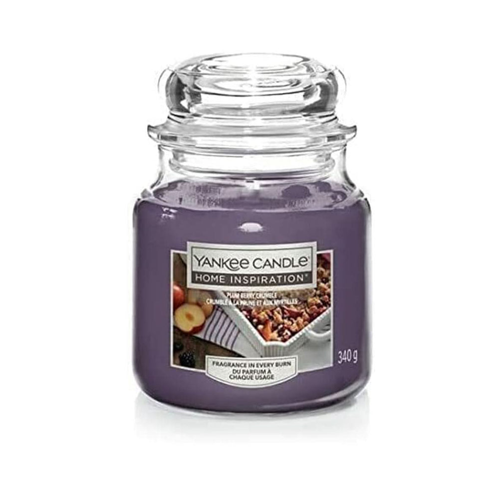 Plum Berry Crumble Medium Yankee Candle Jar (340g)