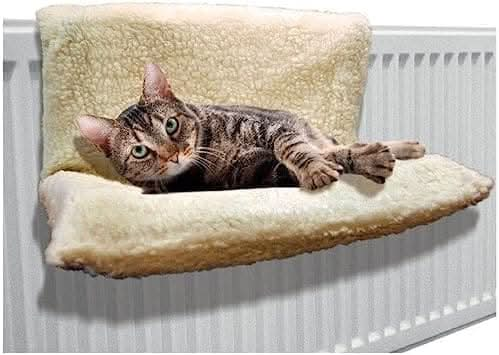 Cat Small Dog Pet Radiator Bed Warm Fleece