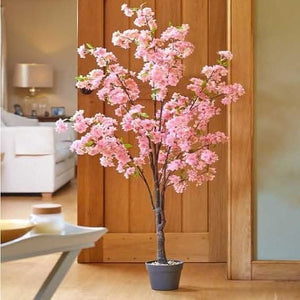 Outdoor Botanic Artificial Pink Cherry Tree