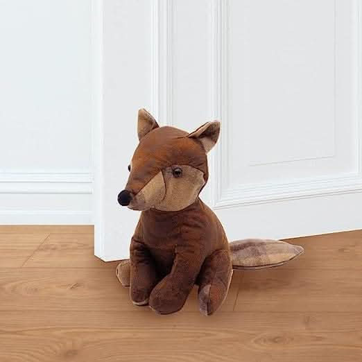 Novelty Fox Animal Doorstops Soft Plush Weighted Door Stopper