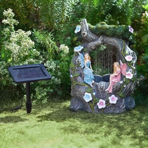 Magical Fairy Solar Powered Water Fountain