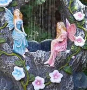 Magical Fairy Solar Powered Water Fountain