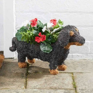 Sausage Dog Flower Planter