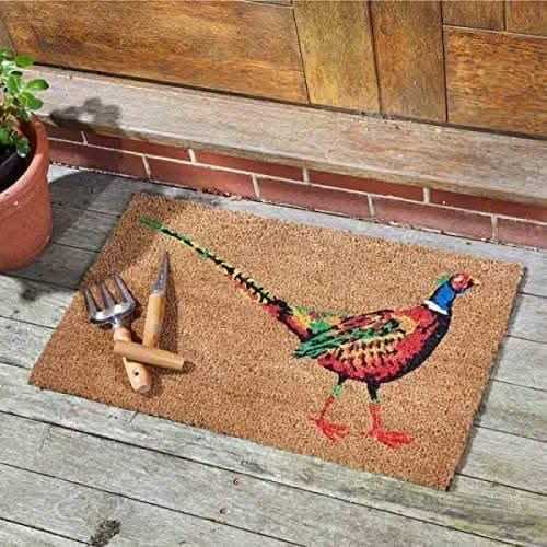 Natural Look Anti Slip Decorative Doormat - Pheasant