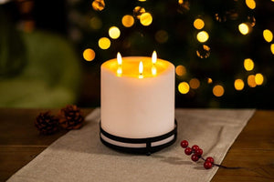 3 Wick LED Candle