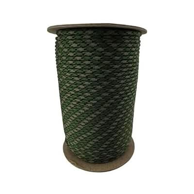 100m Reel Tent Paracord Rope Hunting Shelter - Army Camo