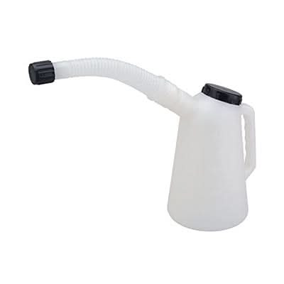 1 Litre Measuring Jug + Cap Vehicle Flexible Spout Imperial Metric Measure