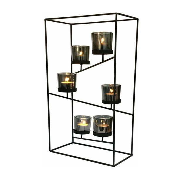 6pc Tiered Tea Light Holder