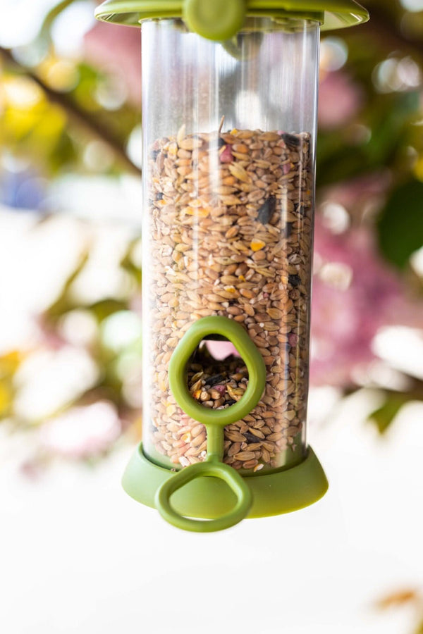 20cm Twist Top Outdoor Hanging Bird Feeder - Seed Feeder