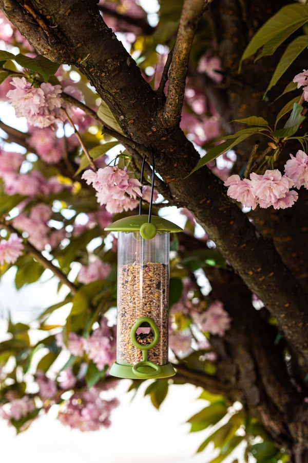 20cm Twist Top Outdoor Hanging Bird Feeder - Seed Feeder