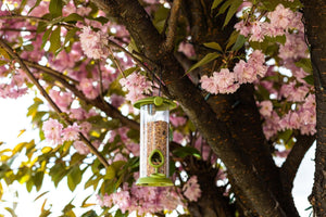 20cm Twist Top Outdoor Hanging Bird Feeder - Seed Feeder