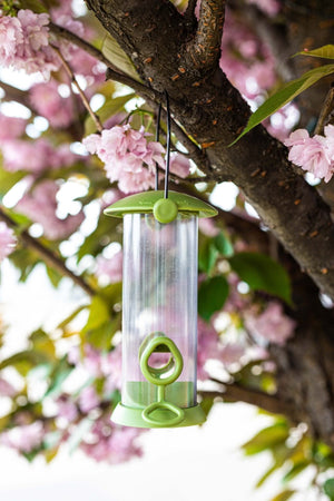 20cm Twist Top Outdoor Hanging Bird Feeder - Seed Feeder