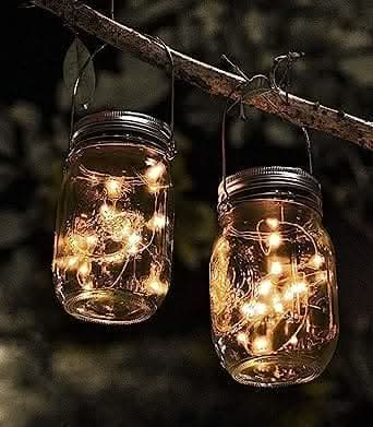 LED Outdoor Fairy Lights Hanging Lantern for Garden