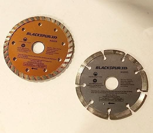 2 x 115mm Diamond Cutting Disc Set