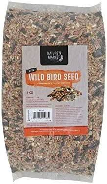 Large Seed Bird Feeder & 1kg of Seed