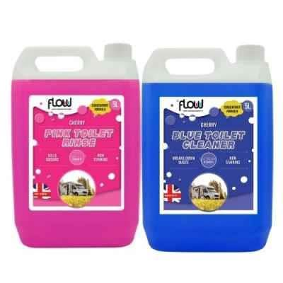 Toilet Cleaner Pink and Blue Combo Set 2.5L