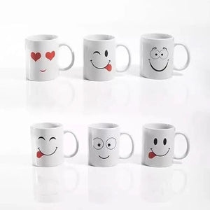 Funny Face Mugs Set of 12