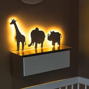 3 Piece Animal LED Light