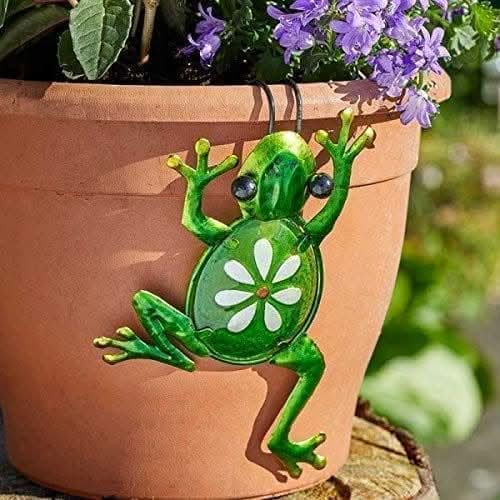 Novelty-Frog-Pot-Hanger-Garden-Ornament-3