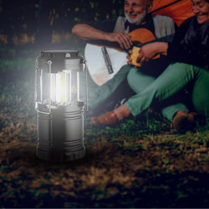 Collapsible LED COB Emergency Outdoor Camping Lantern