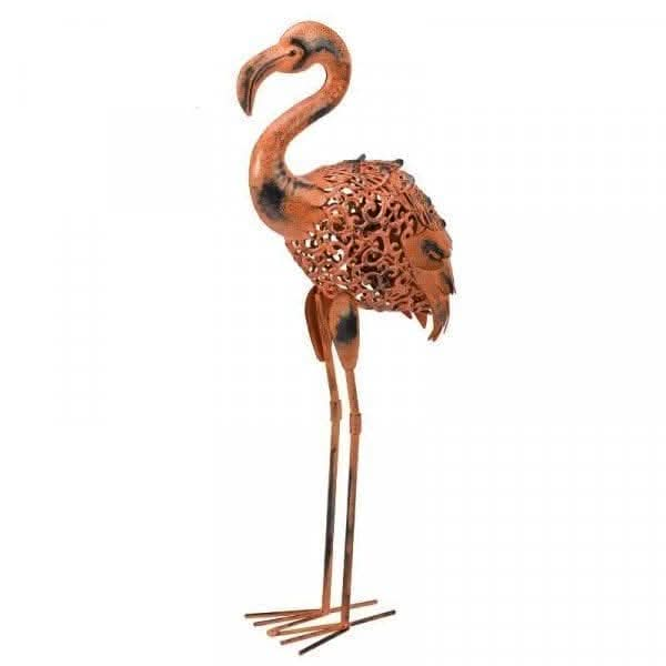 Solar-Silhouette-Decorative-Metal-Garden-Light-Flamingo-1