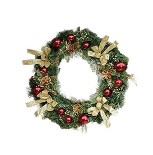 artificial-christmas-wreath-decoration-red-and-gold